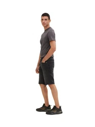 TOM TAILOR Shorts Josh Schwarz/Dunkelgrau/Grau/Dunkelblau