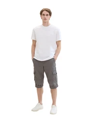 TOM TAILOR Chinoshorts Khaki/Grau/Braun