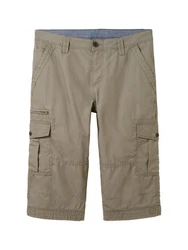 TOM TAILOR Chinoshorts Khaki/Dunkelgrün