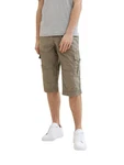 TOM TAILOR Chinoshorts Khaki/Dunkelgrün