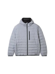 TOM TAILOR Allwetterjacke Grau/Hellblau