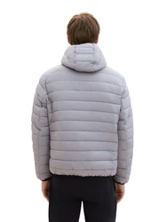 TOM TAILOR Allwetterjacke Grau/Hellblau