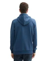 TOM TAILOR Kapuzensweatshirt Hoodie Blau/Hellblau/Dunkelblau/Türkis