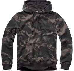 Brandit Hoodie Sweatshirt Kapuzenpullover Dunkelgrün/Braun