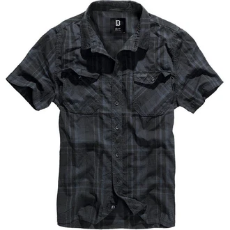 Brandit Roadstar Shirt Kurzarmhemd Grau/Dunkelgrau/Schwarz/Blau