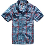 Brandit Roadstar Shirt Kurzarmhemd Blau/Hellblau