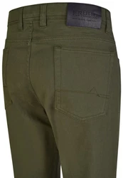 Brühl 5-Pocket-Jeans York Dunkelgrün/Khaki