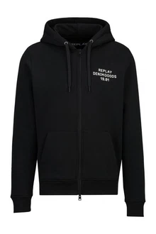 Replay Sweatshirt BRUSHED POLY COTTON FLEECE