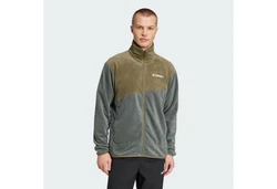 ADIDAS TERREX Funktionsfleecejacke Dunkelgrün/Grün