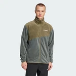 ADIDAS TERREX Funktionsfleecejacke Dunkelgrün/Grün