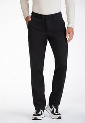 Brühl Chinohose London Schwarz/Braun/Dunkelblau