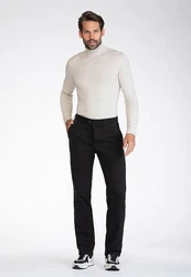 Brühl Chinohose London Schwarz/Braun/Dunkelblau