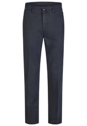 Brühl Chinohose London DO Dunkelblau/Hellblau/Blau
