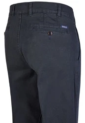 Brühl Chinohose London DO Dunkelblau/Hellblau/Blau