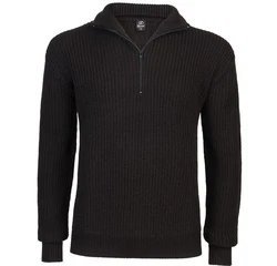 Brandit Strickpullover Bundeswehr Troyer Schwarz/Dunkelgrau/Dunkelgrün/Dunkelbraun/Grau