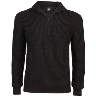 Brandit Strickpullover Bundeswehr Troyer Schwarz/Dunkelgrau/Dunkelgrün/Dunkelbraun/Grau