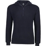 Brandit Strickpullover Bundeswehr Troyer Dunkelblau/Blau/Hellblau