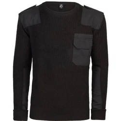 Brandit Troyer BW Pullover Schwarz/Grau/Dunkelgrau