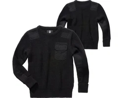 Brandit Bundeswehr Pullover Kinder Schwarz/Dunkelgrau