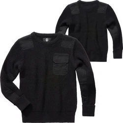 Brandit Bundeswehr Pullover Kinder Schwarz/Dunkelgrau