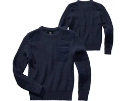 Brandit Bundeswehr Pullover Kinder Dunkelblau/Blau