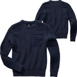 Brandit Bundeswehr Pullover Kinder Dunkelblau/Blau