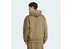 adidas Sportswear Hoodie Z.N.E. ZIP-HOODIE Khaki/Dunkelgrün/Braun