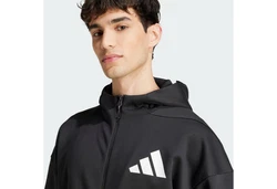 adidas Sportswear Hoodie Z.N.E. ZIP-HOODIE Schwarz/Dunkelgrau/Grau/Hellgrau