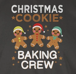 Shirtracer T-Shirt Christmas Cookie Baking Crew Lila/Dunkelgrün/Khaki/Grün/Braun/Beige