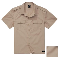 Brandit US Hemd Ranger RipStop Braun/Khaki/Beige