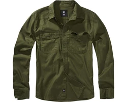 Brandit Outdoorhemd Checkshirt Dunkelgrün/Grün