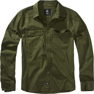 Brandit Outdoorhemd Checkshirt Dunkelgrün/Grün