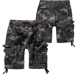 Brandit M65 Pure Shorts Dunkelgrün/Dunkelblau