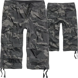 Brandit Urban Legend 3/4 Shorts Dunkelgrün/Grau/Dunkelblau