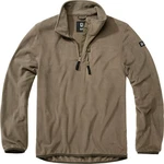 Brandit Strickpullover Fleece Troyer Braun/Khaki