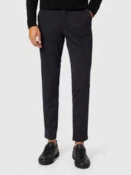 MATINIQUE Stoffhose Liam Schwarz/Dunkelblau