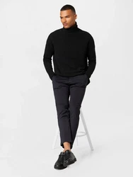 MATINIQUE Stoffhose Liam Schwarz/Dunkelblau