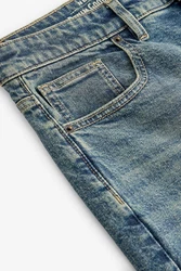 Next Relax-fit Jeans Authentische Stretch Jeans Blau/Hellblau