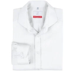 GREIFF Langarmhemd Corporate Hemd PREMIUM Herren OEKO TEX Wei (41/42)