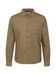 Blend Langarmhemd Bugley Khaki/Braun/Dunkelgrün