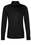 BOSS Langarmshirt H-Pleins Schwarz