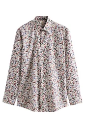 Businesshemd Formelles Slim Fit Signature Hemd aus Baumwolle (1-tlg)