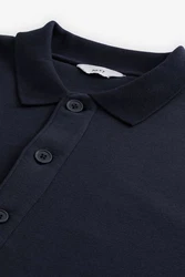 Next Hemdjacke Dunkelblau/Hellblau