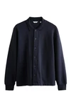 Next Hemdjacke Dunkelblau/Hellblau