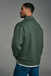 Next Trophy Sweatshirt mit Reißverschlusskragen 