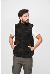Brandit Steppweste Teddyfleece Vest Men Dunkelgrün