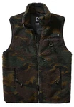 Brandit Steppweste Teddyfleece Vest Men Dunkelgrün
