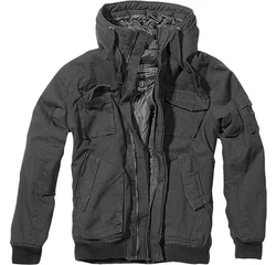 Brandit Outdoorjacke Bronx Dunkelgrau/Grau/Hellgrau/Schwarz
