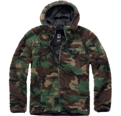 Brandit Fleecejacke Worker Jacket Dunkelgrün