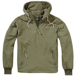 Brandit Outdoorjacke Luke Windbreaker Dunkelgrün/Khaki/Braun